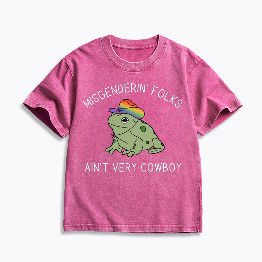 Trans Pride Kids Washed T-Shirts