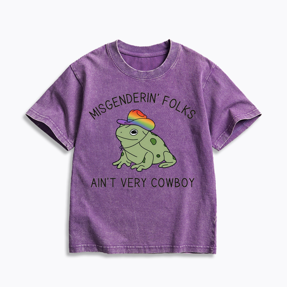 Trans Pride Kids Washed T-Shirts