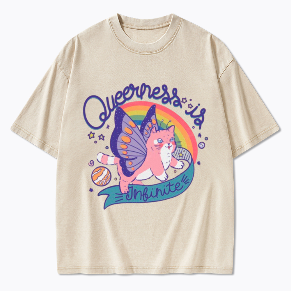 Queer Pride Washed T-Shirt