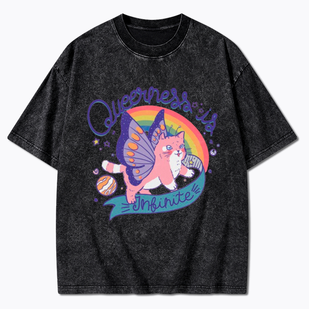 Queer Pride Washed T-Shirt