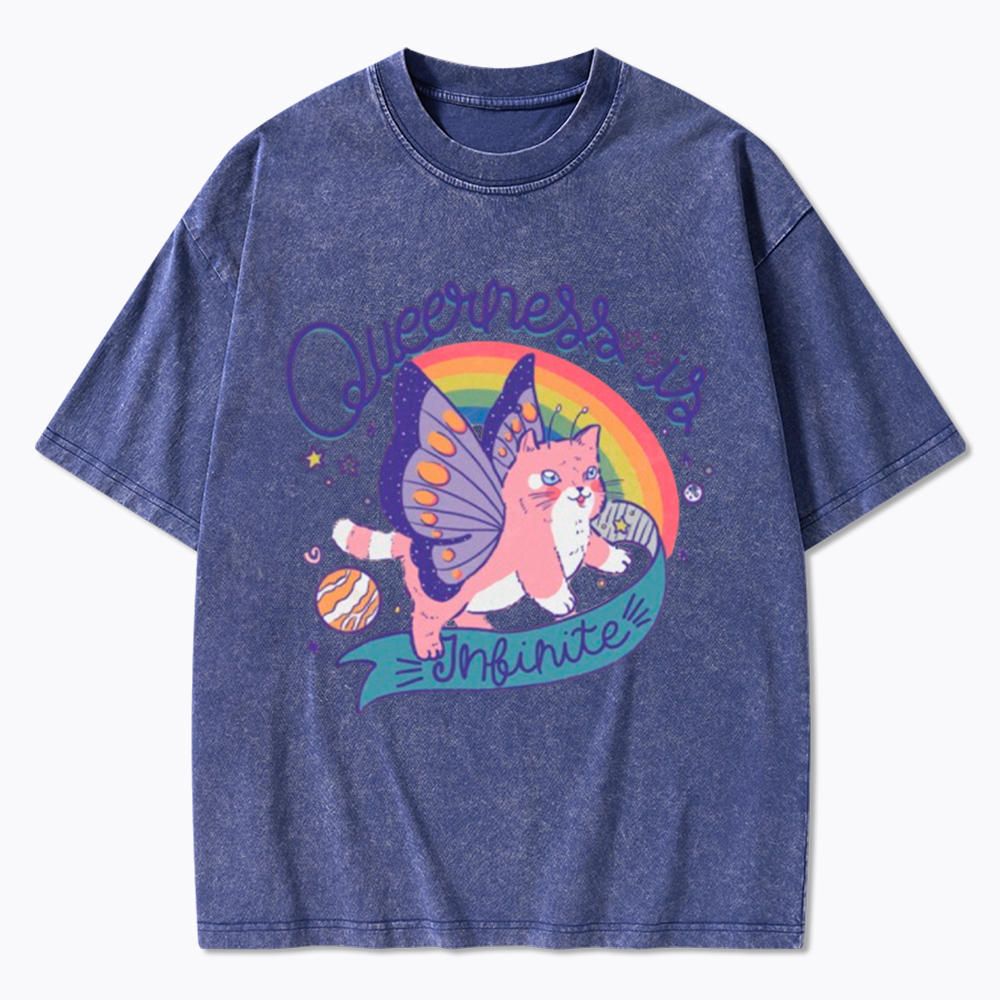 Queer Pride Washed T-Shirt