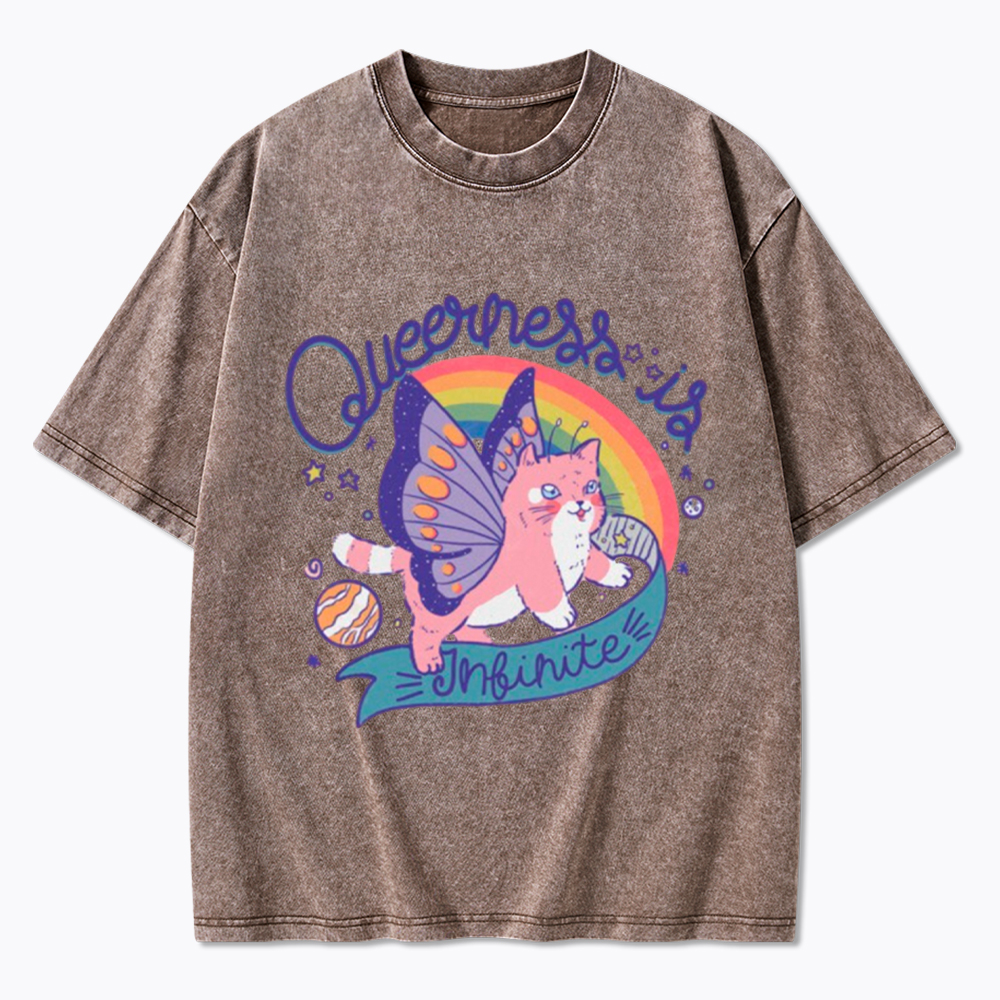 Queer Pride Washed T-Shirt