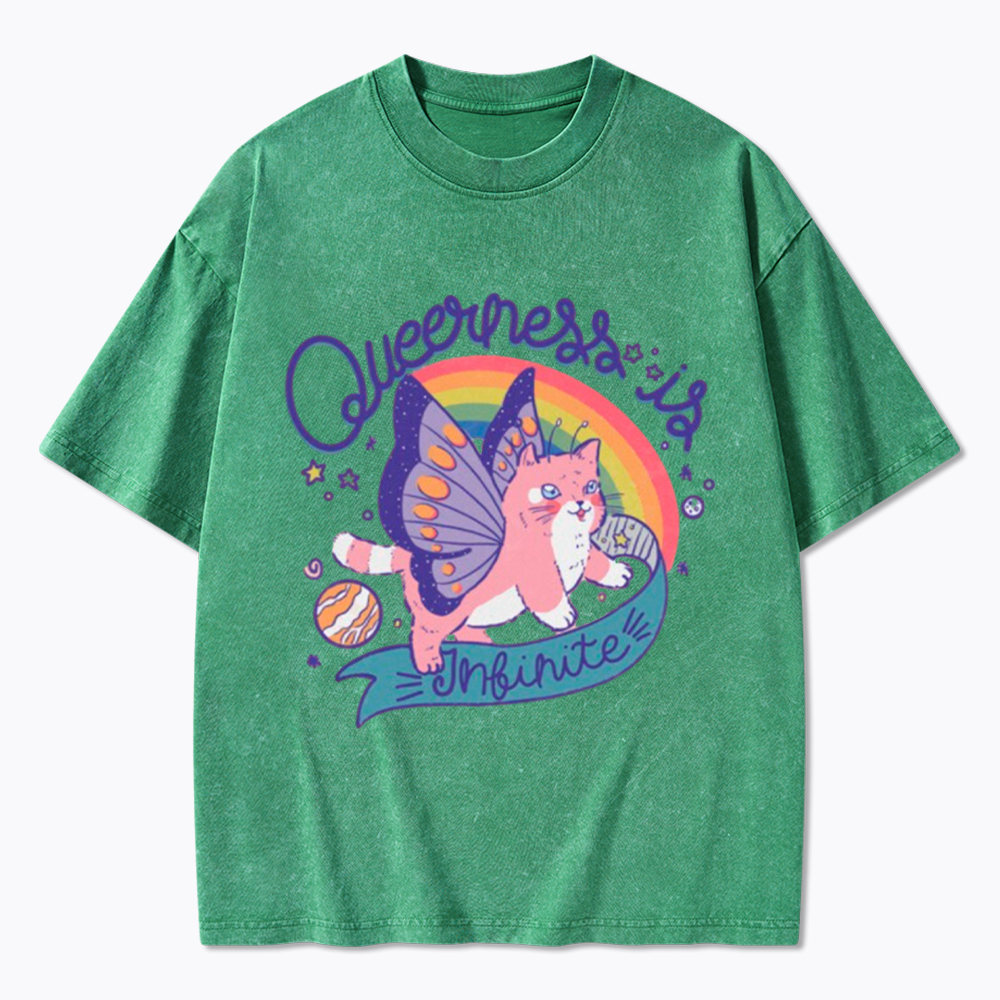 Queer Pride Washed T-Shirt