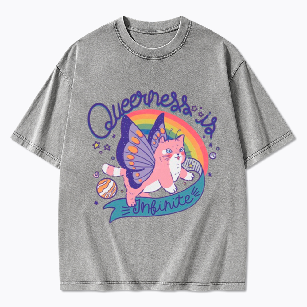 Queer Pride Washed T-Shirt