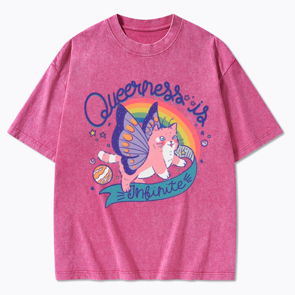 Queer Pride Washed T-Shirt