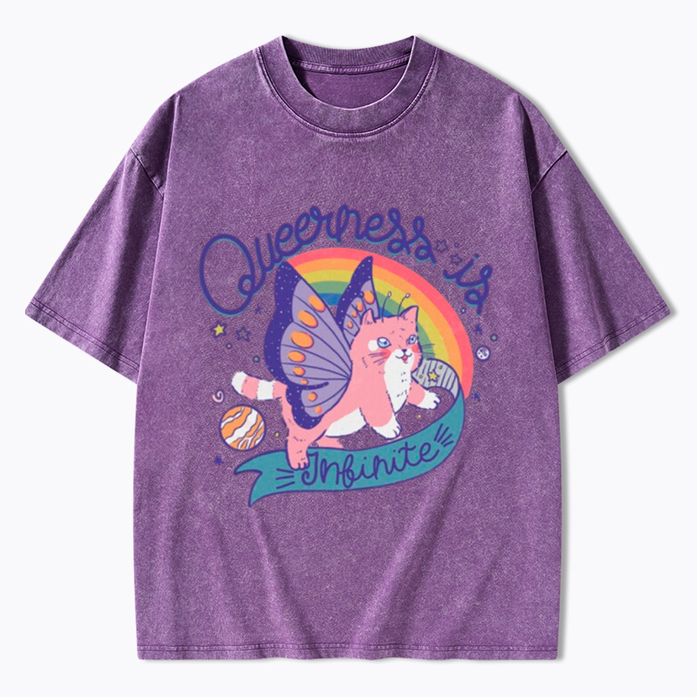 Queer Pride Washed T-Shirt