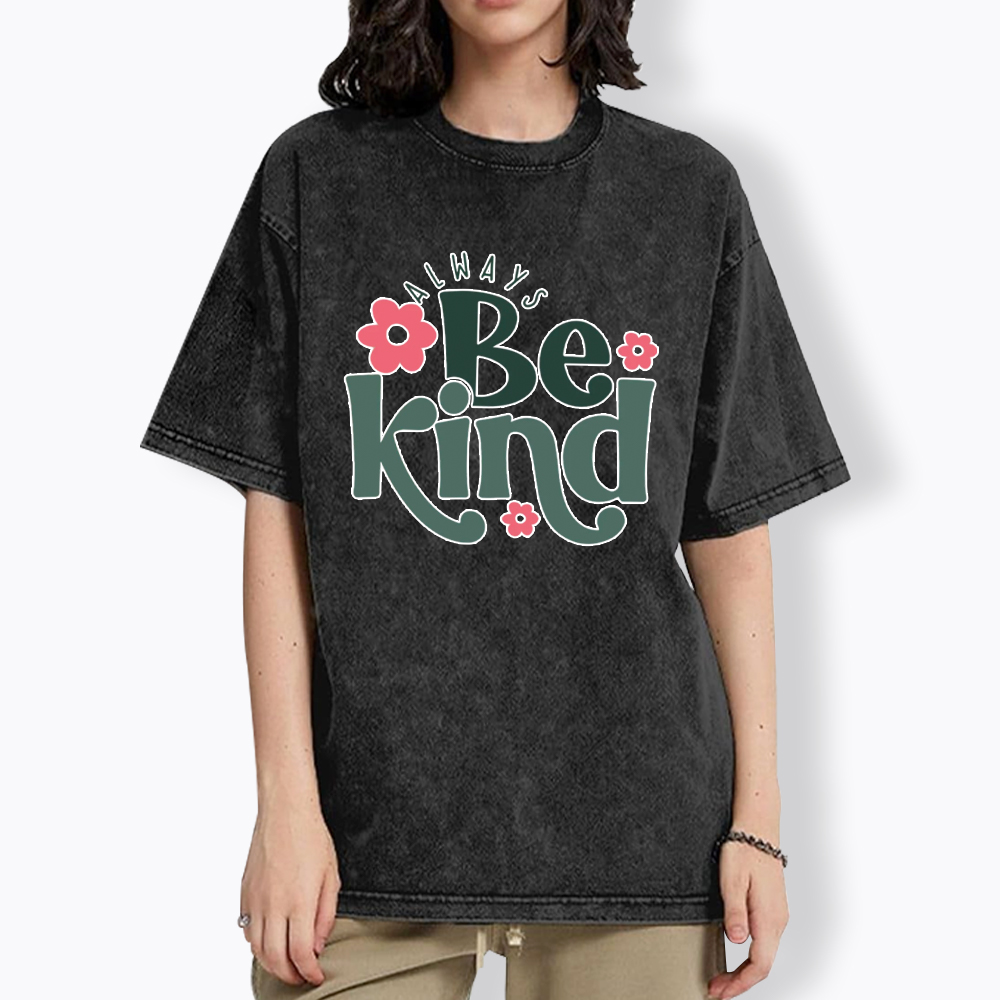 Always Be Kind Washed T-Shirt
