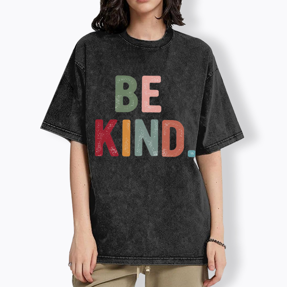 Be Kind Vintage Washed T-Shirt