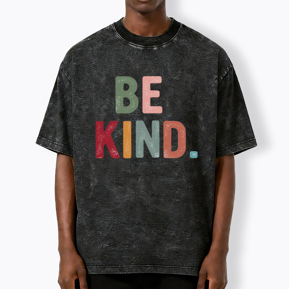 Be Kind Vintage Washed T-Shirt