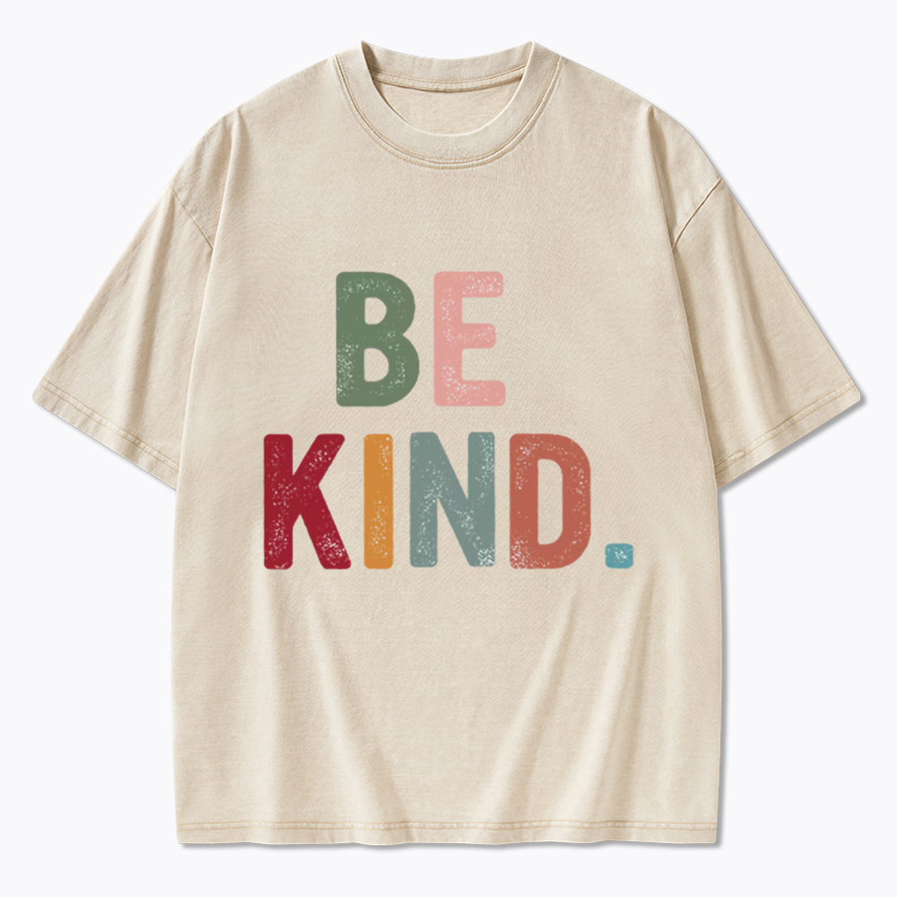 Be Kind Vintage Washed T-Shirt