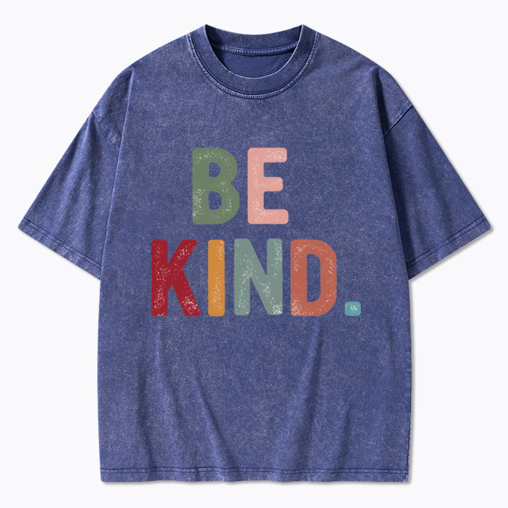 Be Kind Vintage Washed T-Shirt