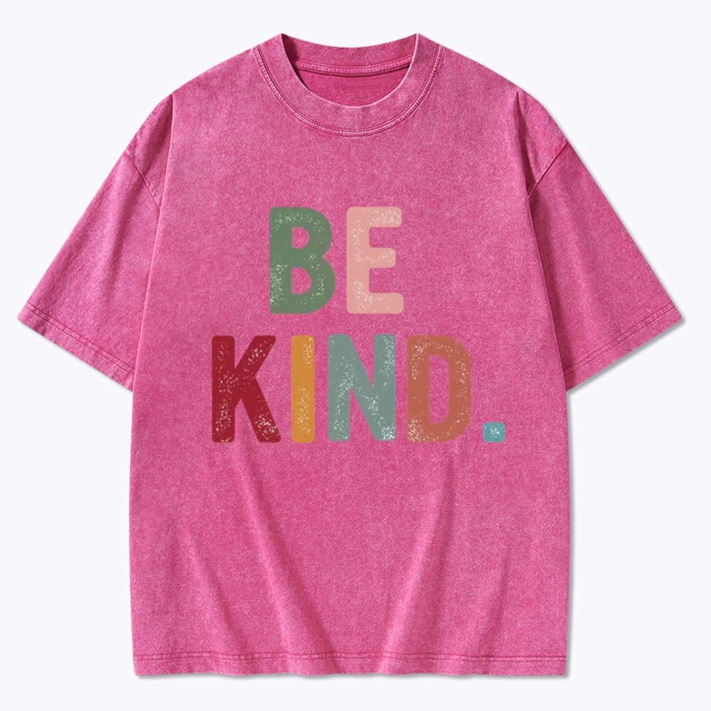 Be Kind Vintage Washed T-Shirt
