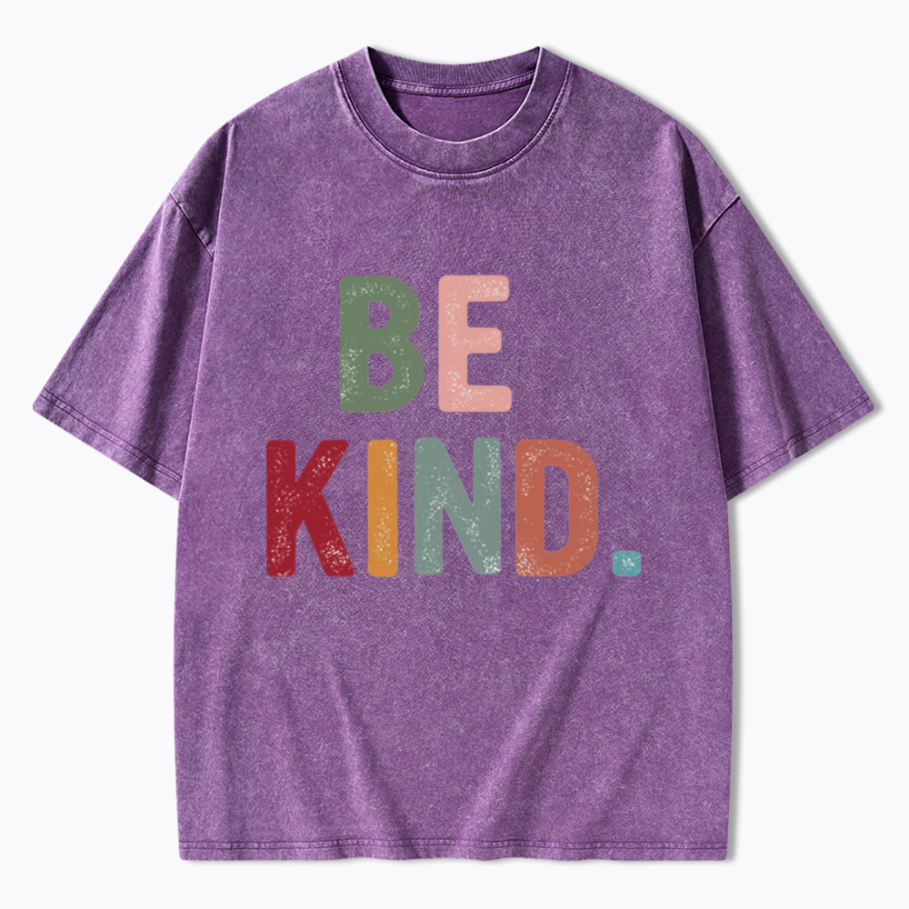 Be Kind Vintage Washed T-Shirt