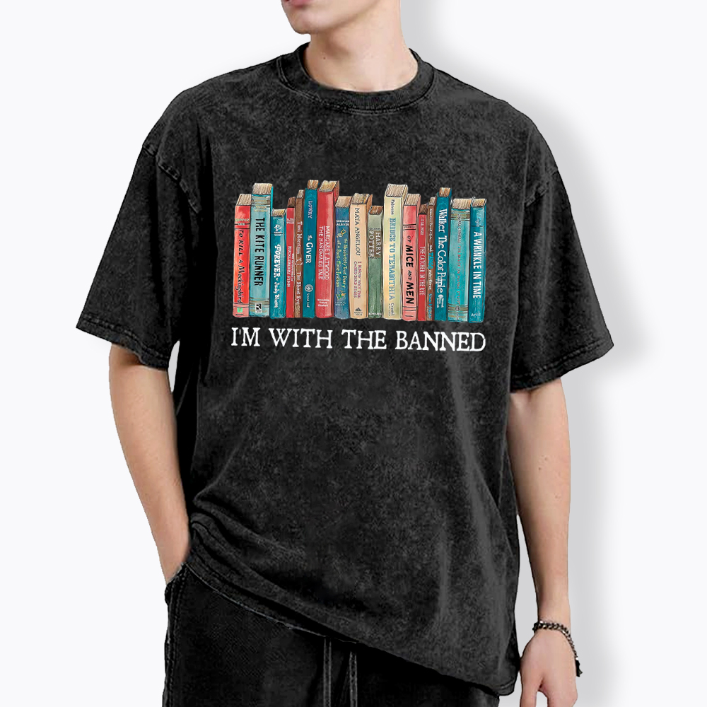 I'm With the Banned Washed T-Shirt