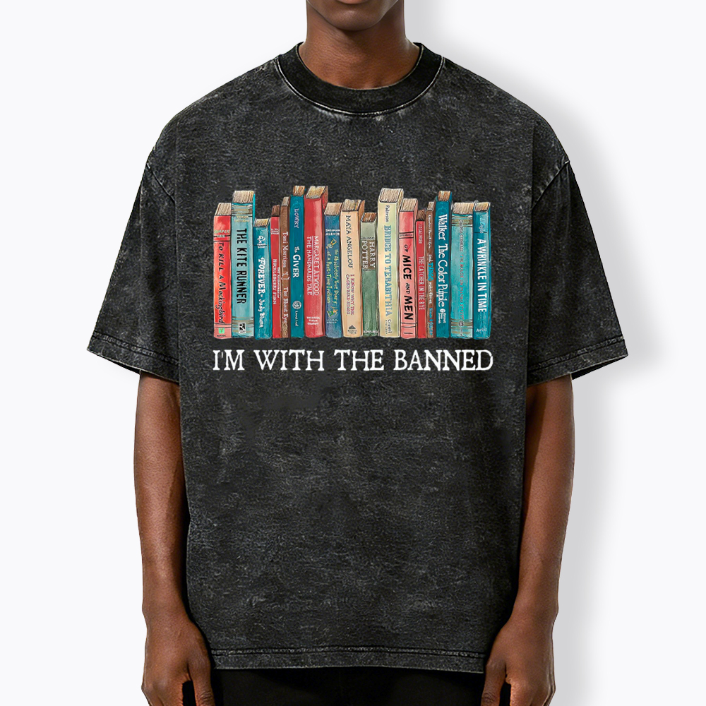 I'm With the Banned Washed T-Shirt