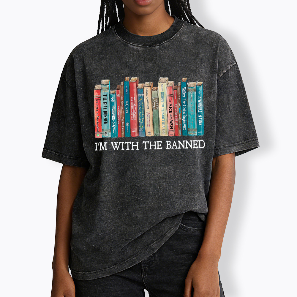 I'm With the Banned Washed T-Shirt