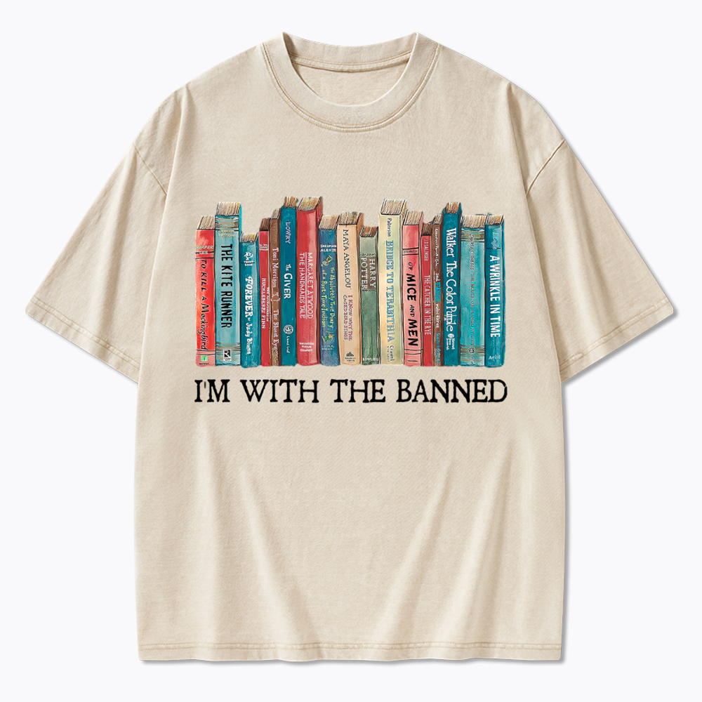 I'm With the Banned Washed T-Shirt