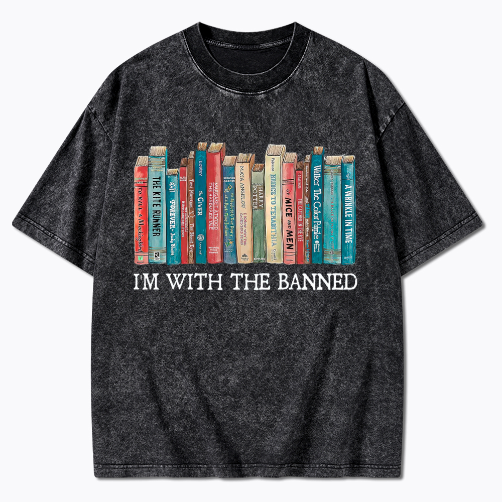 I'm With the Banned Washed T-Shirt