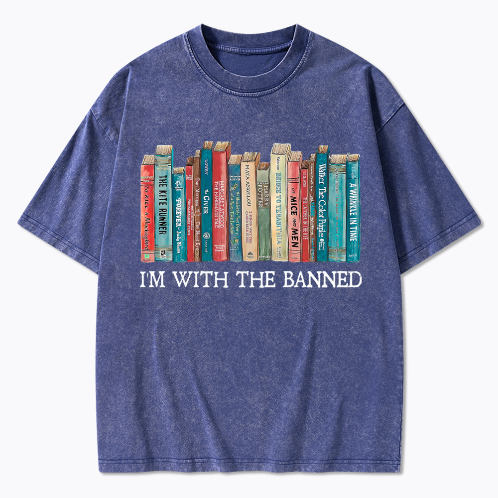 I'm With the Banned Washed T-Shirt