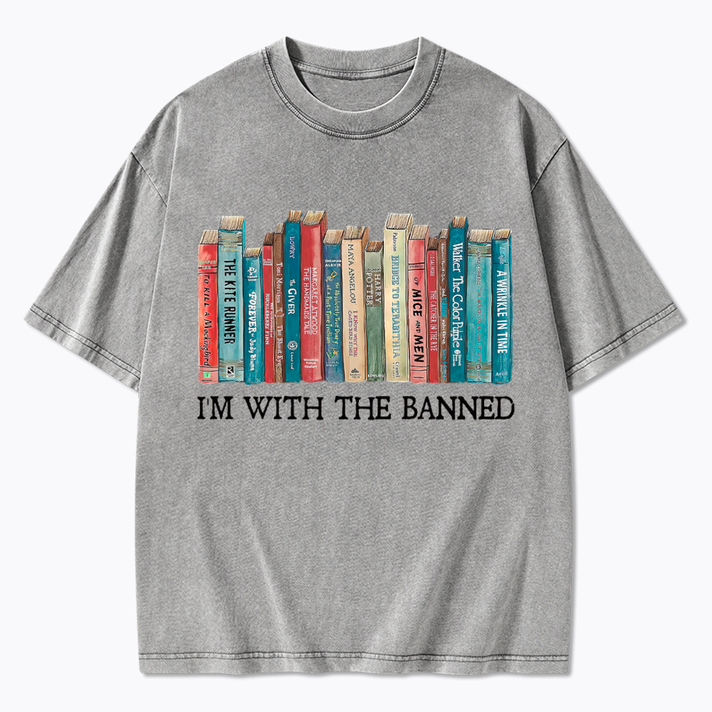 I'm With the Banned Washed T-Shirt
