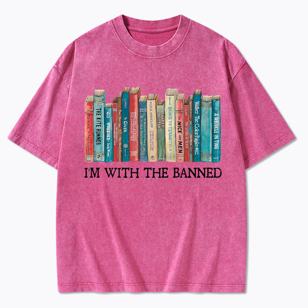 I'm With the Banned Washed T-Shirt
