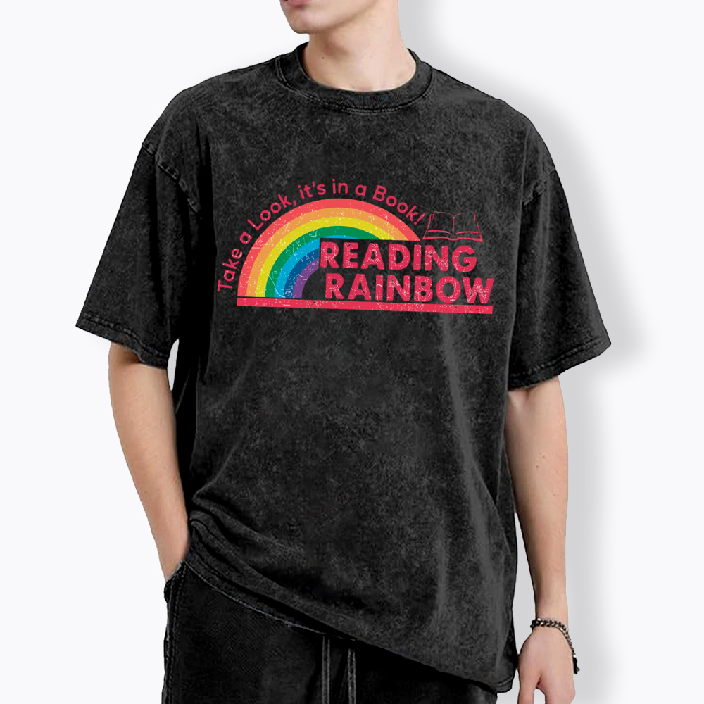 Take a Look, It’s in a Book Washed T-Shirt