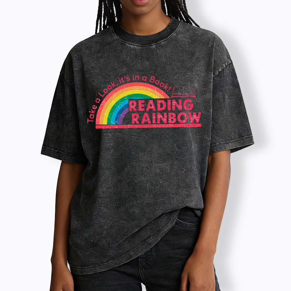 Take a Look, It’s in a Book Washed T-Shirt