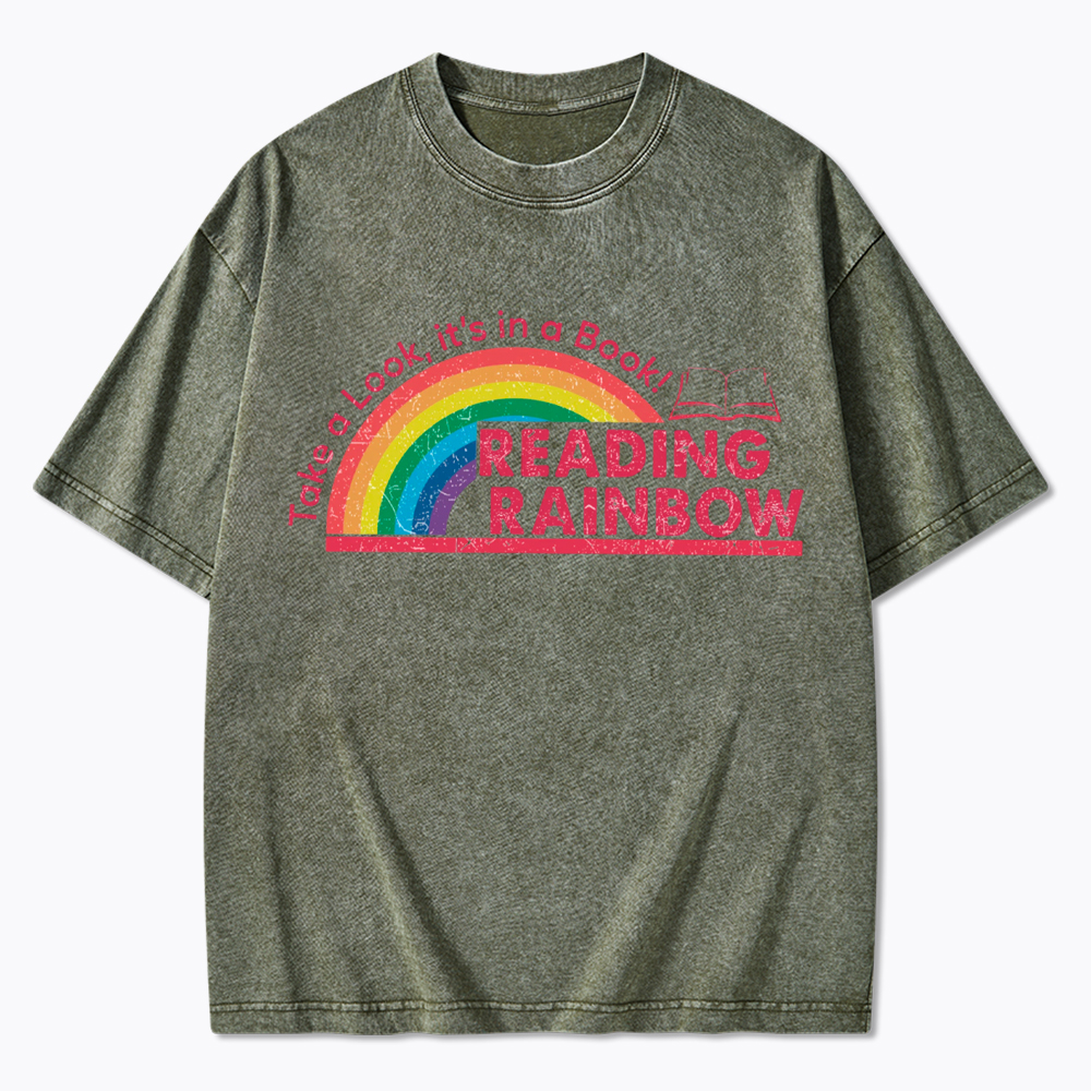 Take a Look, It’s in a Book Washed T-Shirt