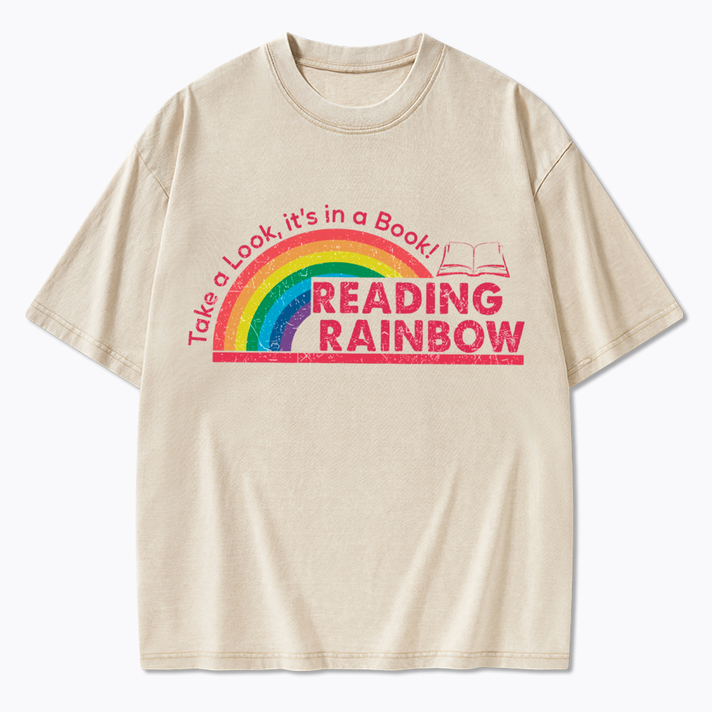 Take a Look, It’s in a Book Washed T-Shirt
