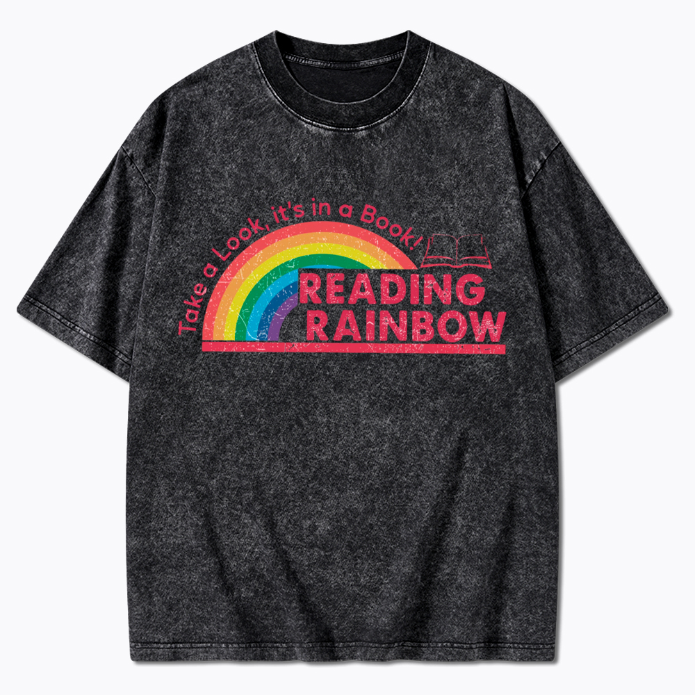 Take a Look, It’s in a Book Washed T-Shirt