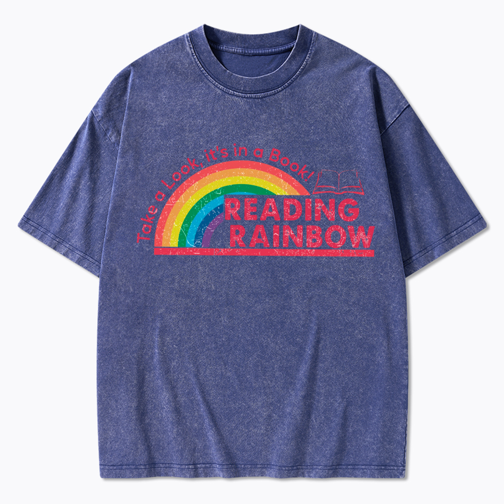 Take a Look, It’s in a Book Washed T-Shirt