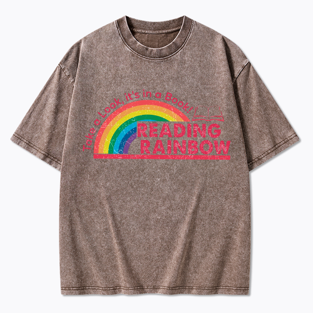 Take a Look, It’s in a Book Washed T-Shirt