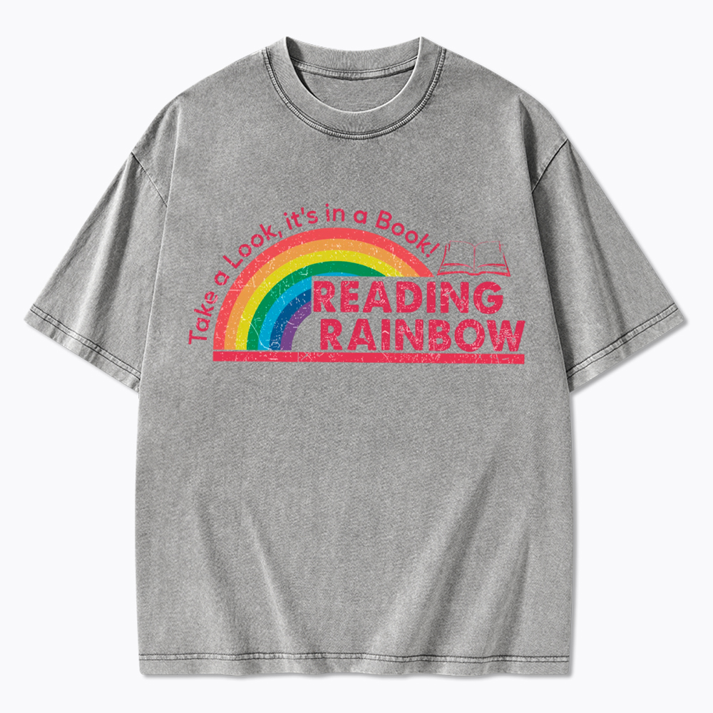 Take a Look, It’s in a Book Washed T-Shirt