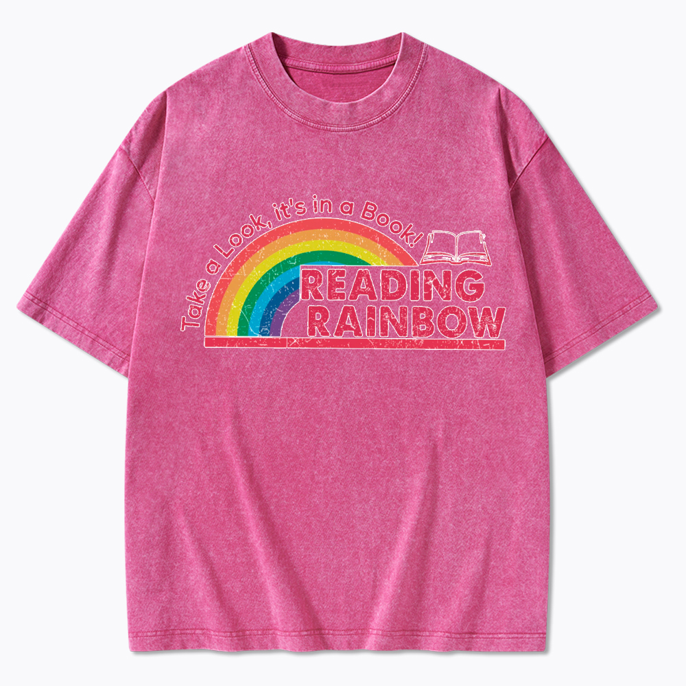 Take a Look, It’s in a Book Washed T-Shirt