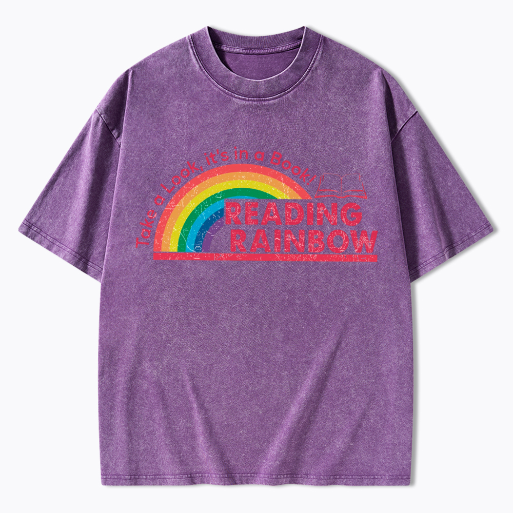 Take a Look, It’s in a Book Washed T-Shirt
