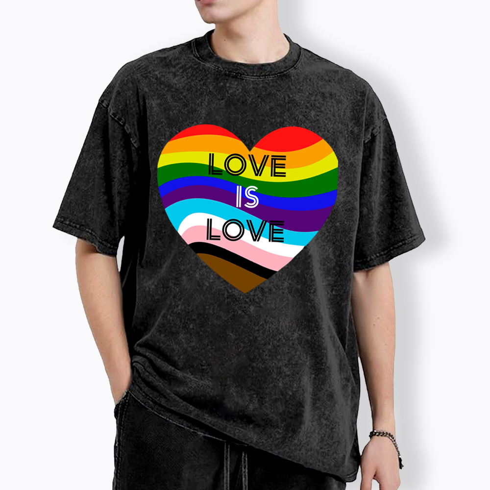Love is Love Washed T-Shirt