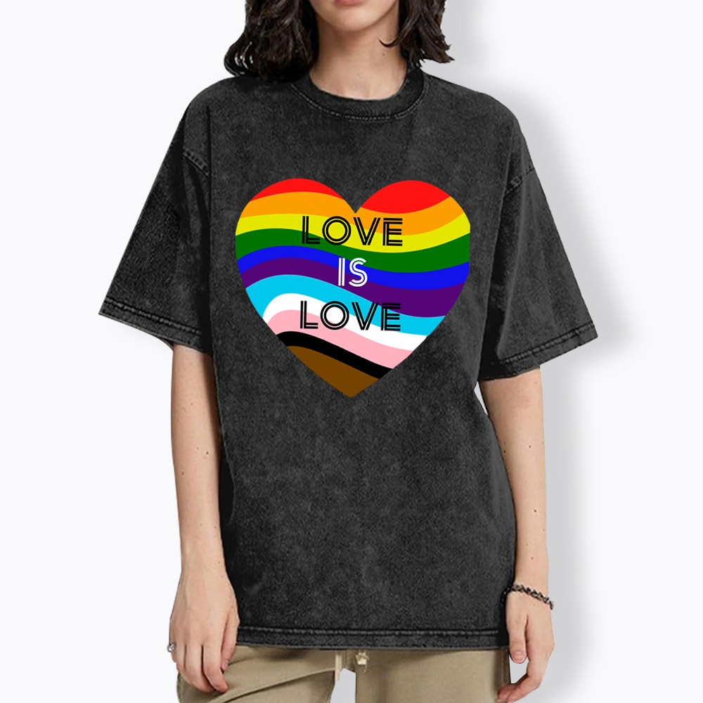 Love is Love Washed T-Shirt