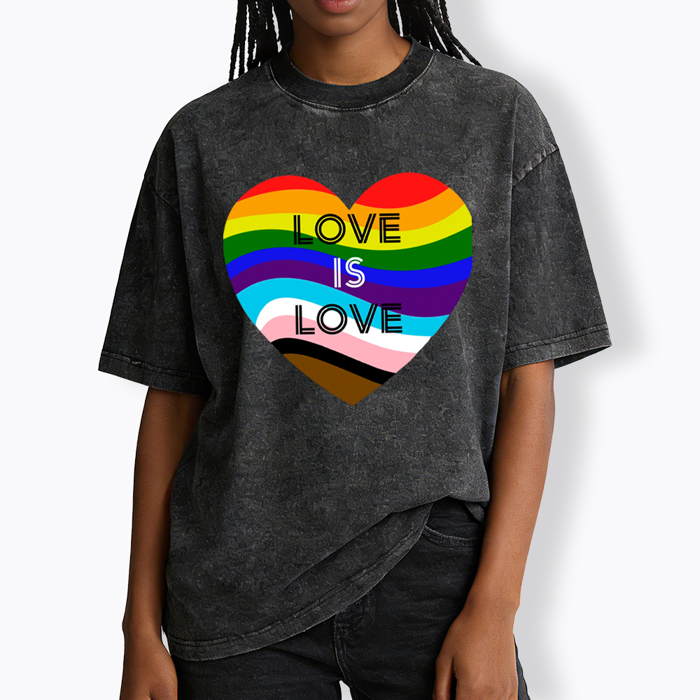 Love is Love Washed T-Shirt