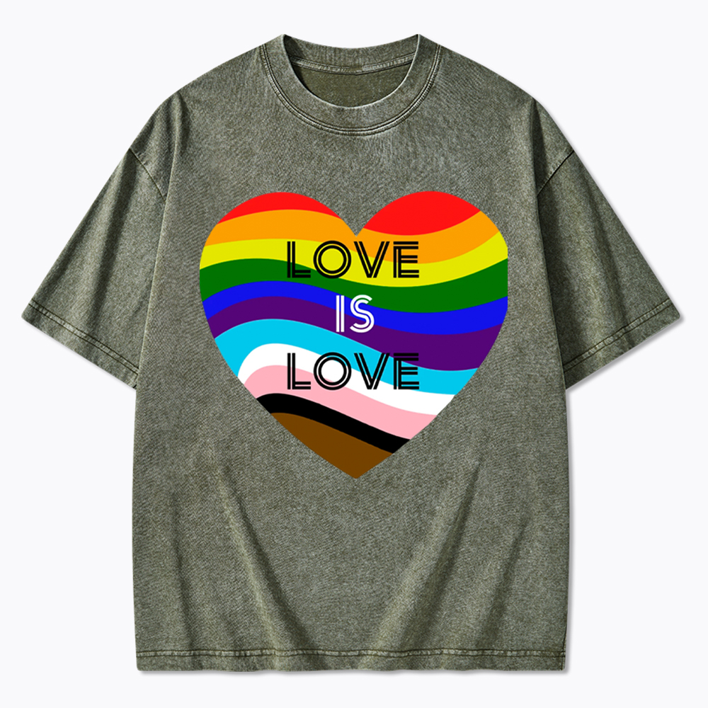 Love is Love Washed T-Shirt