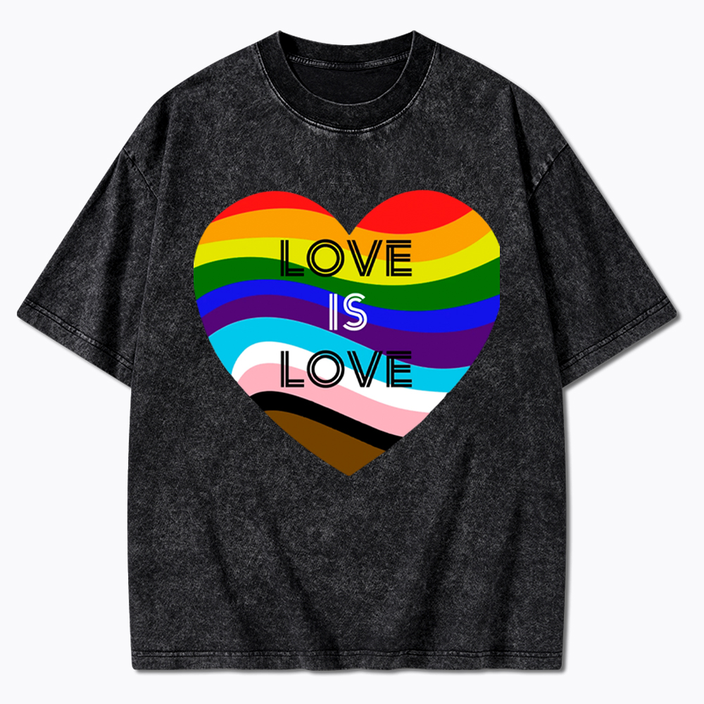 Love is Love Washed T-Shirt