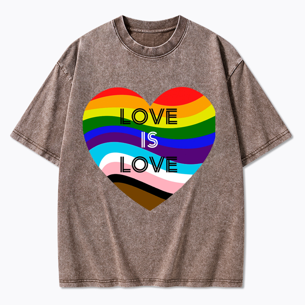 Love is Love Washed T-Shirt