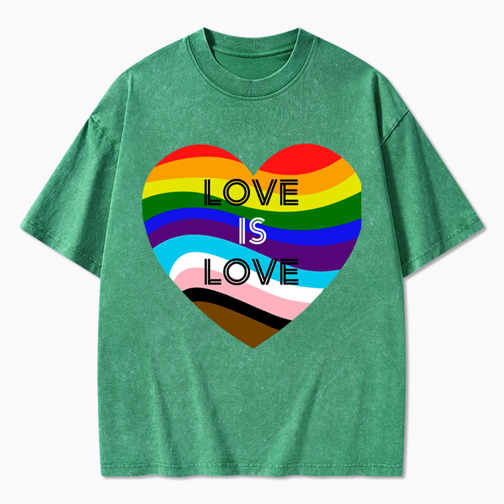 Love is Love Washed T-Shirt