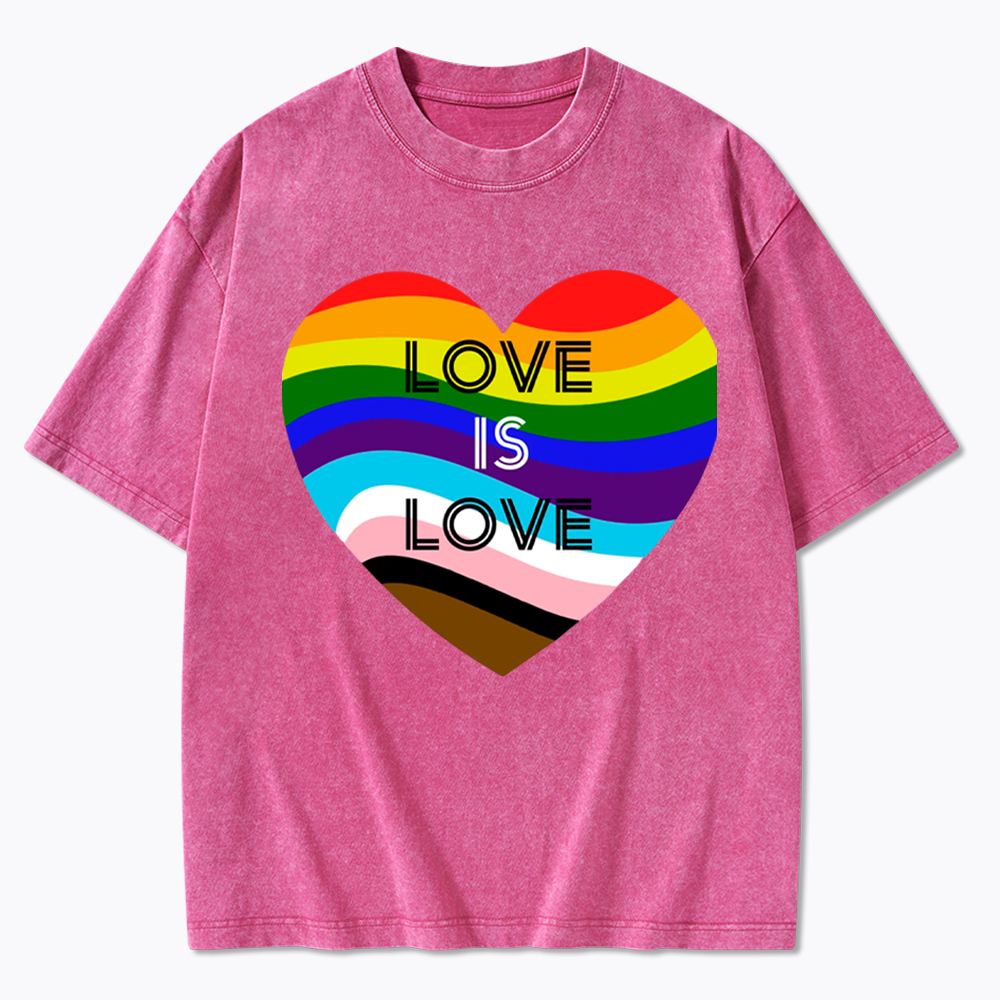 Love is Love Washed T-Shirt