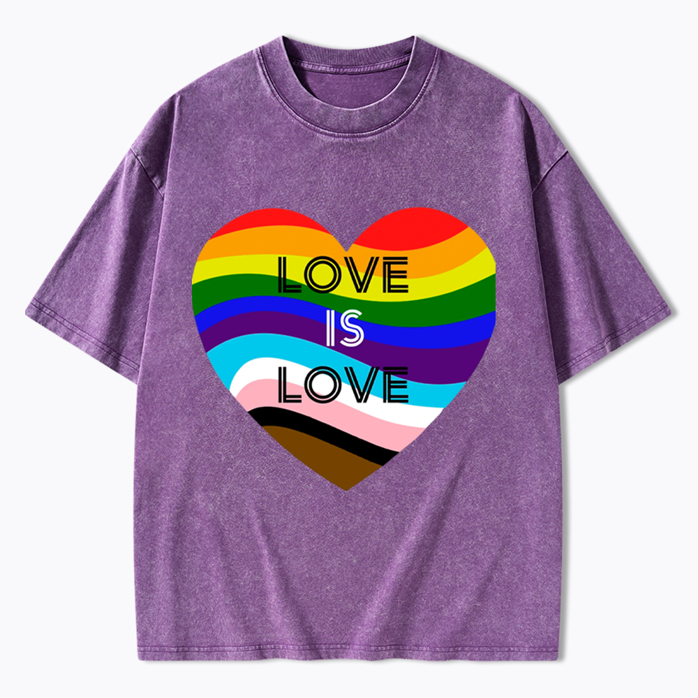 Love is Love Washed T-Shirt