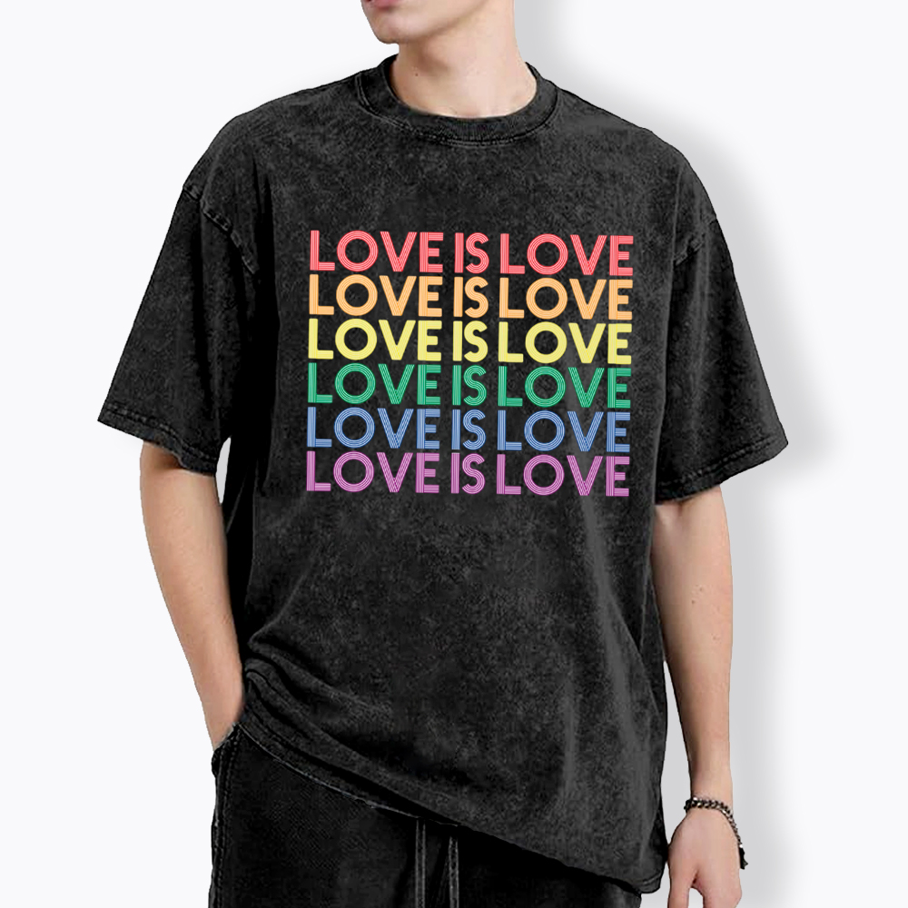 Love is Love Kindness Washed T-Shirt