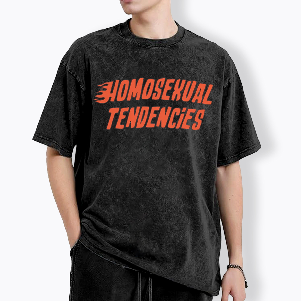 Homosexual Tendencies Washed T-Shirt