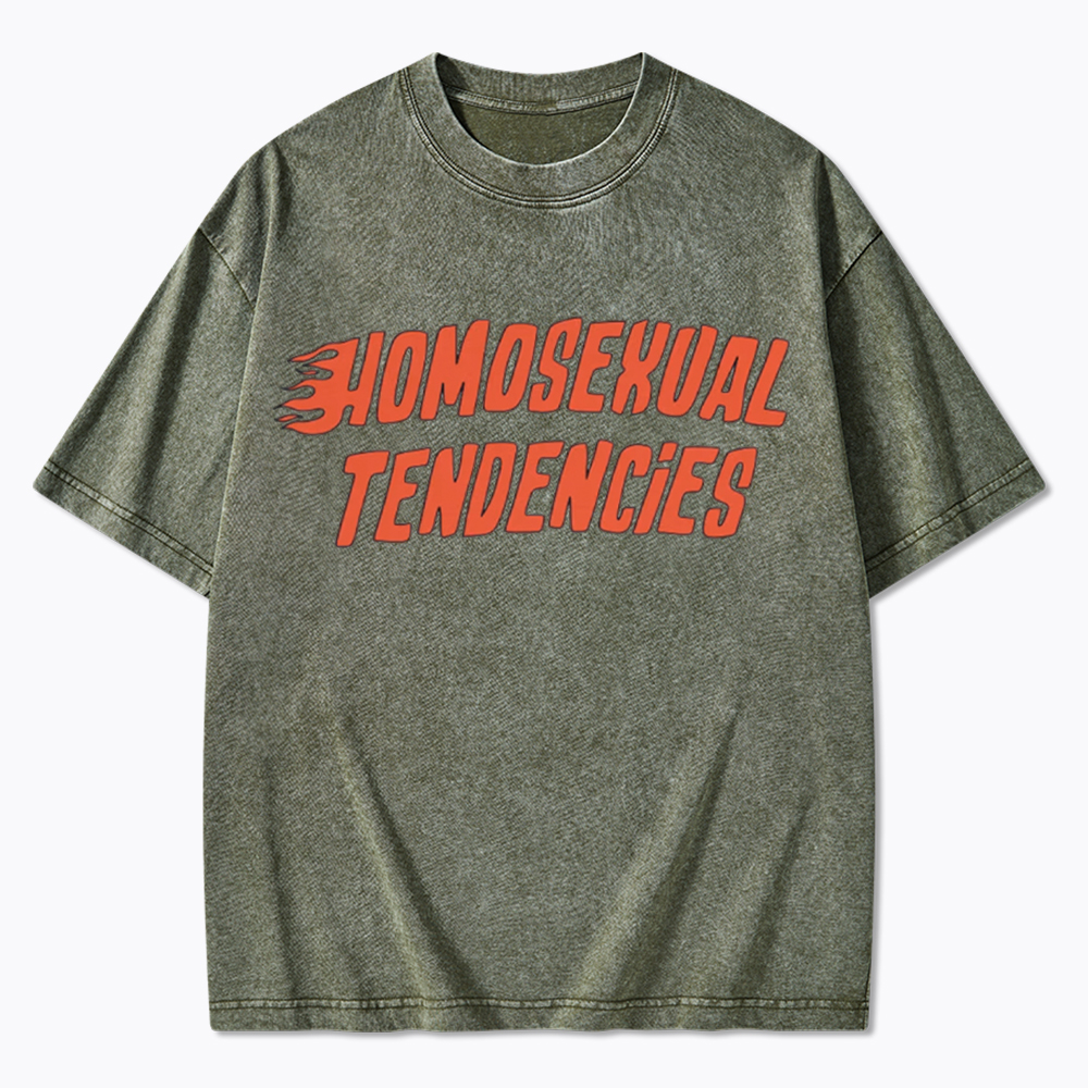 Homosexual Tendencies Washed T-Shirt