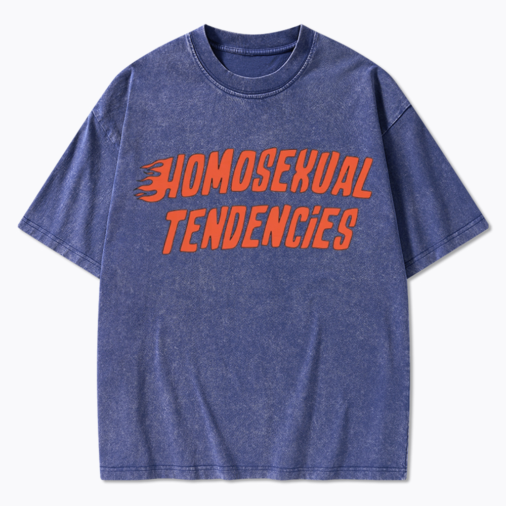Homosexual Tendencies Washed T-Shirt