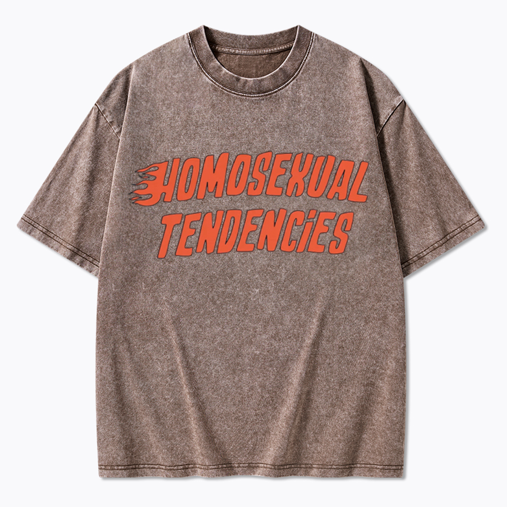 Homosexual Tendencies Washed T-Shirt