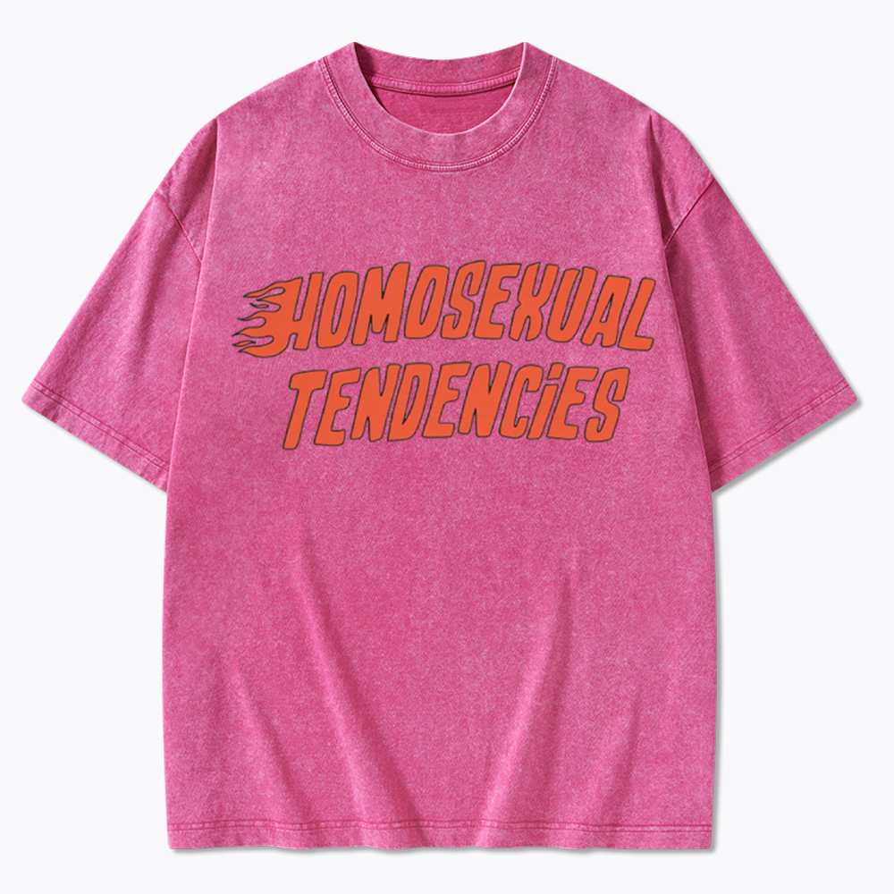 Homosexual Tendencies Washed T-Shirt